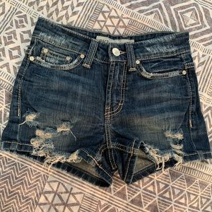 EUC BKE Stella Denim Shorts Sz 25